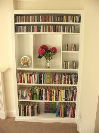 fitted bookcase